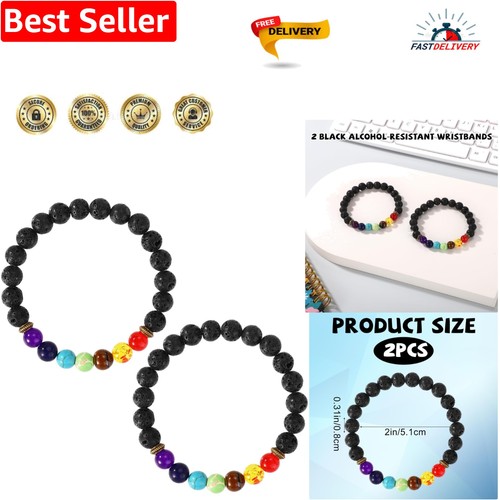 2pcs anti alcohol bracelets - 2pcs, anti-alcohol