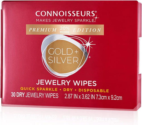 Jewelry wipes 30 pack - -,