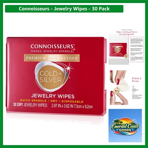 Jewelry wipes 30 pack - 30,
